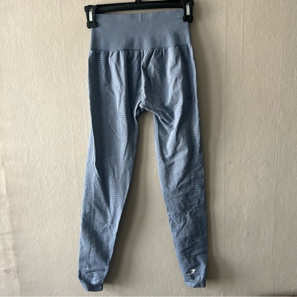 Gymshark Blue Vital Seamless Leggings Size Small - Picture 4 of 6